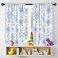 thumbnail image 5 of Pioneer Flower Floral Print Pattern Teens Curtains,Teens Insulated Curtains Set Of 2,Bedroom Essentials,Toddler Room Decor 42"x54", 5 of 5