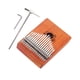 thumbnail image 1 of Soidarity Kalimba de 17 teclas para adultos y niños, juego de música para aprender a practicar, juego de Kalimbas de de 17 teclas, instrumento de Accesorios para instrumentos musicales Soidarity OD027773-00, 1 of 6