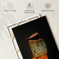 thumbnail image 6 of Elephant Stock Cheese And Figs Wall Art - Vertical Canvas Wall Art - Living Room Wall Decor - Food And Drink Canvas - Orange And Black Decor - 34" x 51", 6 of 8