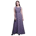 thumbnail image 1 of Bimba Robe de Soirée Sans Manches à Encolure Ronde Imprimée pour Femmes - Moyen, 1 of 5