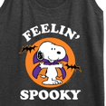 thumbnail image 3 of Peanuts - Feelin Spooky - Women's Racerback Tank Top, 3 of 6