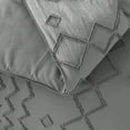 thumbnail image 5 of JML Lightweight Tufted Comforter Set Embroidery Geometric Comforter Sets for All Season Black Twin 2 Piece, 5 of 5