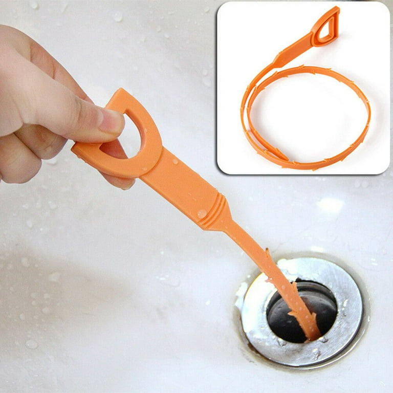 4pcs Hair Drain Clog Cleaner Clog Remover Drain Augers Hair Catche Tool for  Sink