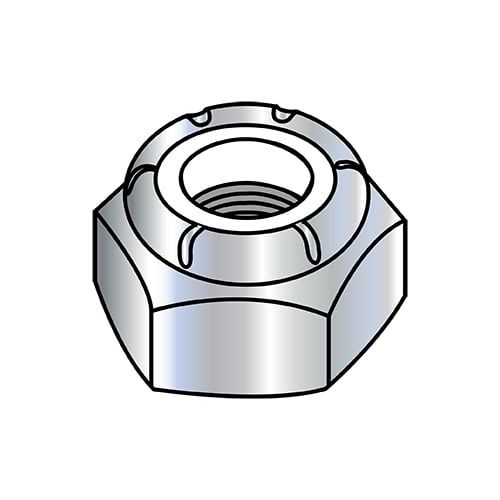 3/4-10 NTU NTU Nylon Insert Heavy Thin Pattern Nut Zinc (Pack Qty 50) BC-75NSTH