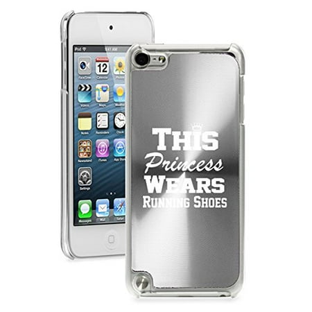 Plus Ipod Running Shoes For Apple iPod Touch 5th / 6th Generation Hard Back Case Cover This Princess Wears Running Shoes ()