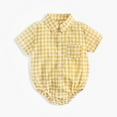 thumbnail image 4 of Otqutp Spring Clothing for Toddler Boys GirlsShort Sleeve Print Romper Clothes Summer For Children 2024 Playsuit for Baby, 4 of 9