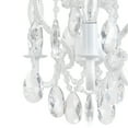 thumbnail image 2 of Tadpoles Beaded 3-Bulb Mini Chandelier, White Diamond, 2 of 2