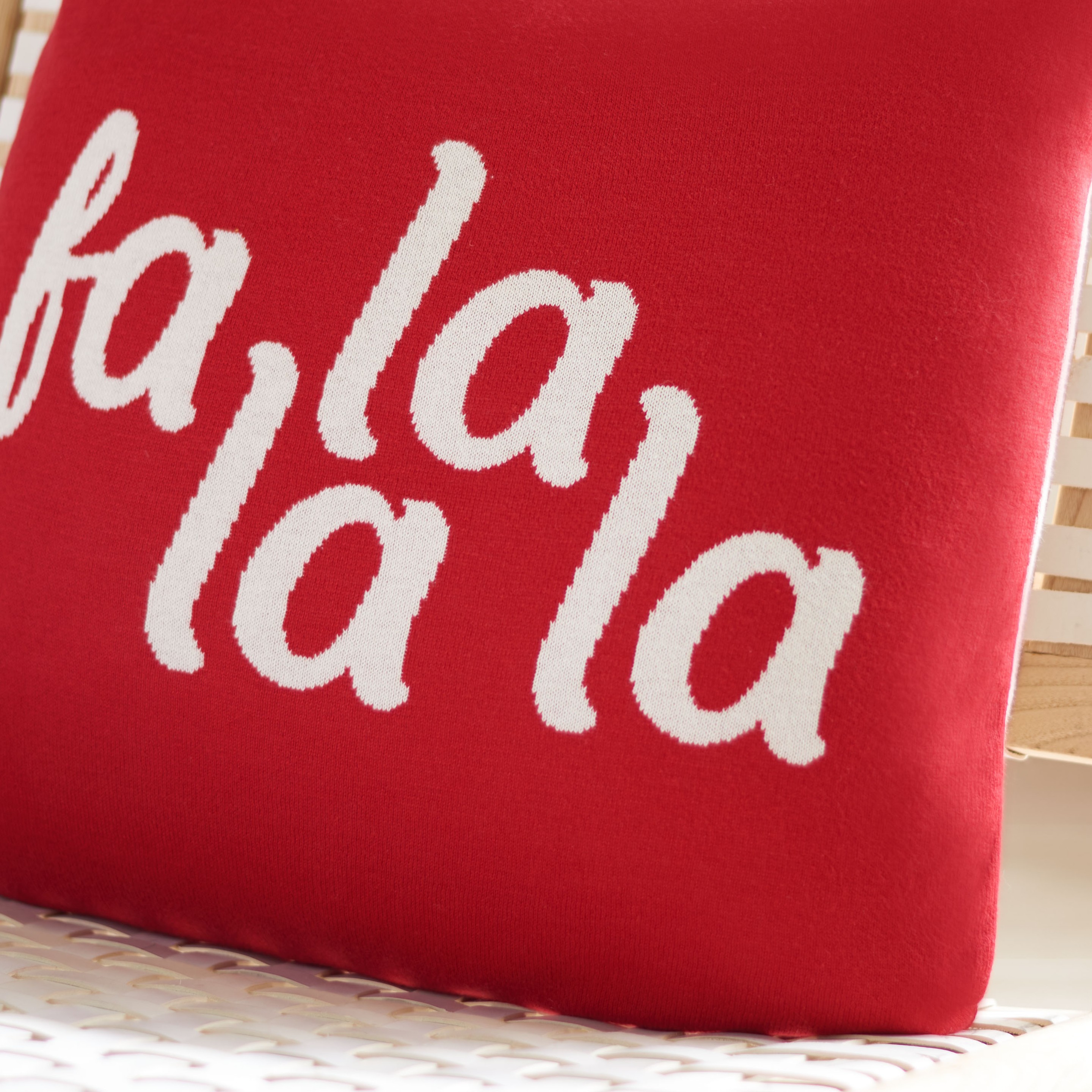 SAFAVIEH Carols Pillow, 20" x 20", Red