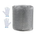 thumbnail image 3 of Gutter Guard Mesh Flexible Durable Cleaning Tool with Gloves Simple Install Rustproof Multifunction for Yard Downspout Home Balcony Fittings, 3 of 8