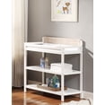 thumbnail image 3 of Suite Bebe Hayes Changing Table, White/Natural, 3 of 8