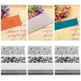 thumbnail image 1 of Carpeta De Estampado De Plástico Con Flores, Estampado De Plástico Rectangular, Accesorios Hechos A Mano, Placa En Relieve Para Sobres, Tarjetas Para El Hogar, Invitaciones Para, 1 of 7