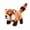 Orange, variant on mdesiwst Electric Plush Red Panda Toy Interactive Walking Tail Wagging Raccoon Doll Handmade Toddlers Educational Simulation Stuffed Animal Toy