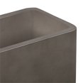 thumbnail image 4 of Armen Living Sunstone 24" Rectangular Stone Indoor/Outdoor Planter in Gray, 4 of 7