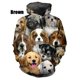 thumbnail image 4 of Sudadera con capucha con estampado 3D de perro lindo, sudaderas casuales de manga larga para hombres y mujeres, sudaderas con capucha de talla grande, camisetas de calle, 4 of 5
