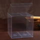 thumbnail image 2 of 10 cajas de plástico transparentes tipo cubo para dulces, regalos, baby shower, bodas, cumpleaños, 10 x 10 x 10 cm., 2 of 7