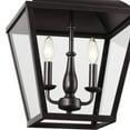 thumbnail image 4 of Kichler 52474 Dame 2 Light 13" Wide Taper Candle Pendant - Anvil Iron, 4 of 12