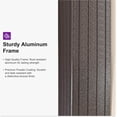 thumbnail image 4 of PURPLE LEAF 8’ X 8’ Outdoor Patio Hardtop Gazebo Metal Frame Galvanized Steel Double Roof with Curtains and Nettings for Backyard Desk Bronze, 4 of 9