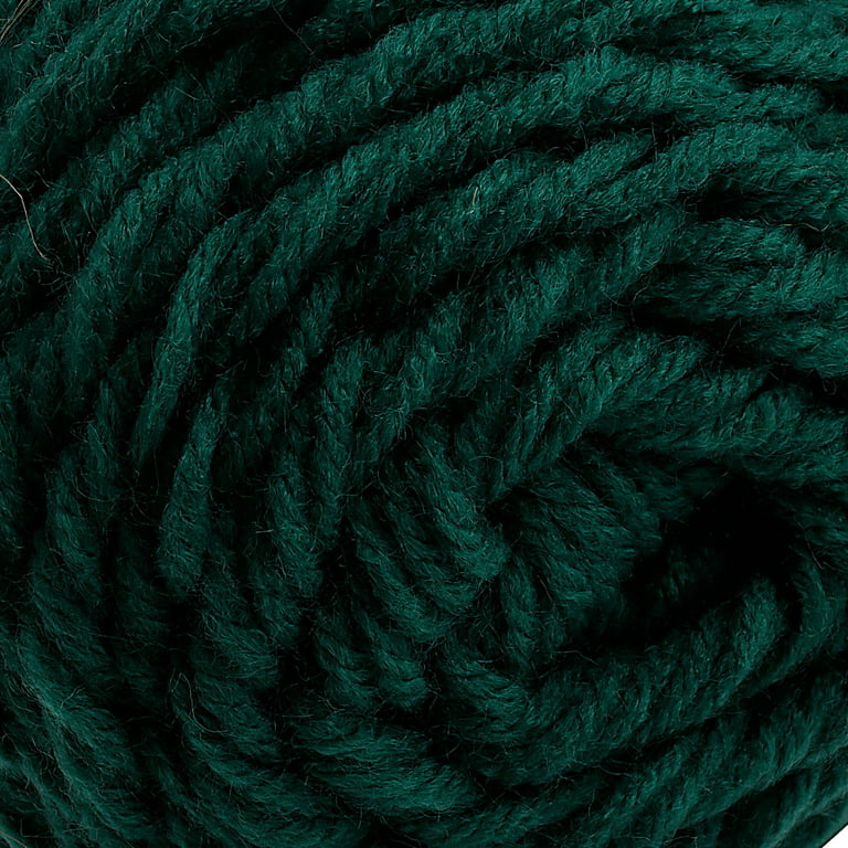 Mainstays #4 Acrylic Yarn ~ One 7oz Skein ~ Green (Walmart)