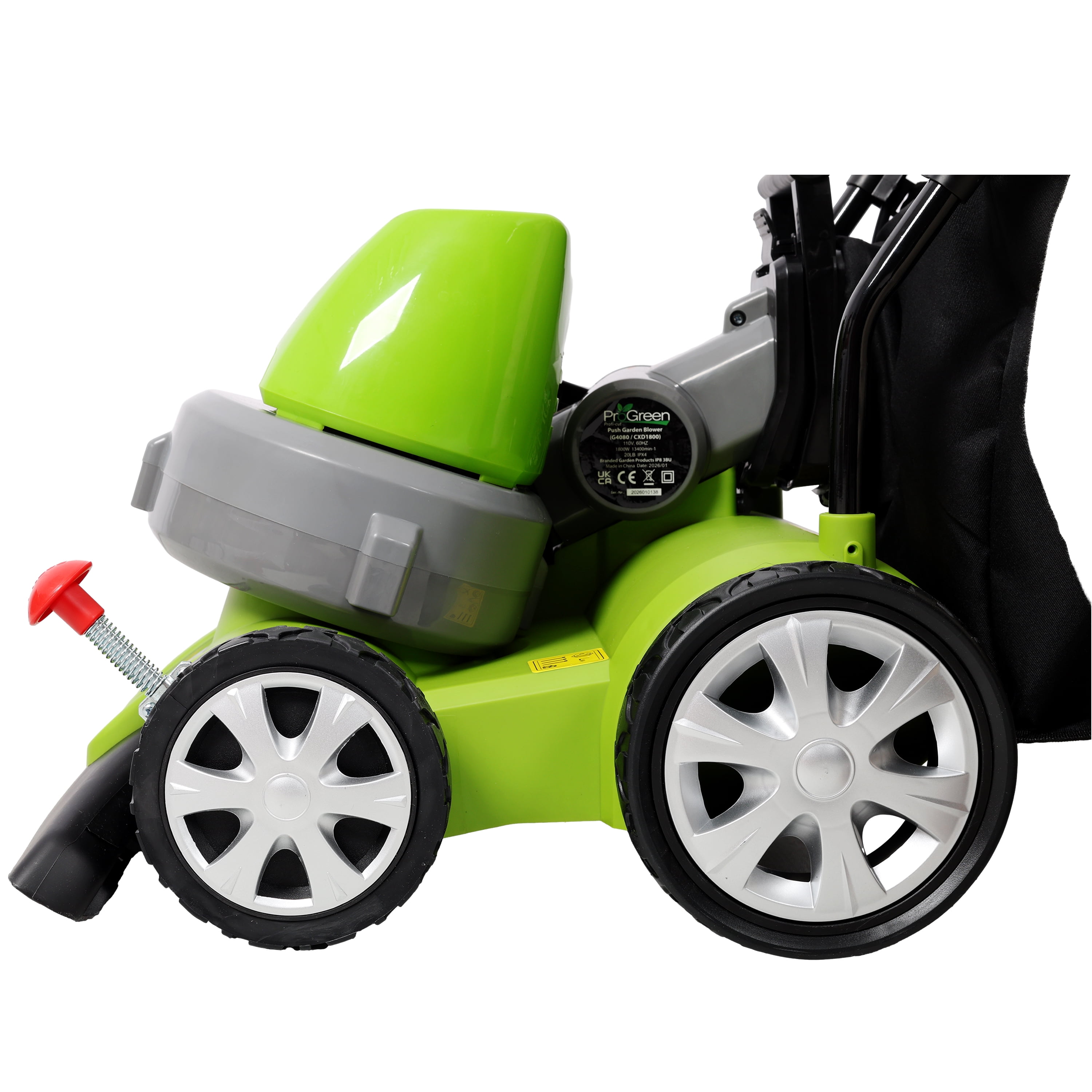 1600W Leaf Vacuum Cleaner 3 In 1 Function Vacuum, Blower & Mulcher Excellent For Working In The Garden, On Lawns Or Walkways