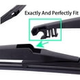 thumbnail image 3 of ORUYROP Rear Wiper Blade 14 inch Original Equipment Replacement window wiper for my car windscreen back wiper (Pack of 1) OEM Quality Stable Quite All Weather, 3 of 5