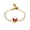 Heart Red, variant on Gemstone Chain Rings for Women Link Open Adjustable Stainless Steel Teardrop Circle Square Heart Cubic Zirconia Unique Personalized Gold Plated Simple Cute CZ Dainty Jewelry Circle White