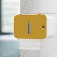 thumbnail image 4 of Portarrollos de papel higiénico, estante de pared para lavandería, oficina, baño amarillo, 4 of 9