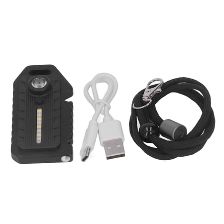 Shell Gas Flashlight Whistle Emergency Light, Battery Powered ABS Aluminum Shell Portable ...