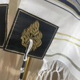 thumbnail image 4 of Embroidery Pattern Muslims Headscarf for Hot Summer Lightweight Turbans with Tassels for Men Wedding Church Supplies, 4 of 5