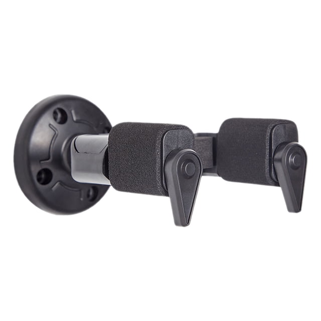 Support Mural pour Guitare avec Verrouillage Automatique et Mécanisme de Rotation Automatique, Support Universel Robuste pour Toutes les Largeurs de Tête/cou, Classique, Acoustique, Guitares Électriques, Basses, Etc., 1 Pcs, 3.62x5.51 Pouces