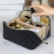 thumbnail image 4 of Bolsa de cosméticos, neceser multifuncional con asa y divisor, 4 of 5