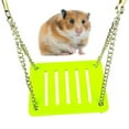 thumbnail image 2 of Hamster Swing Toy Funny Guinea Pig Exercise Toy Small Animal Cage Toy with Chain, 2 of 10