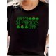 thumbnail image 3 of Camisetas con estampado para mujer, camisetas de manga corta de verano 2025, blusas casuales con cuello redondo para adolescentesWomen's St. Patrick's Day Clover T-Shirt - Casual Round Neck, Short, 3 of 7