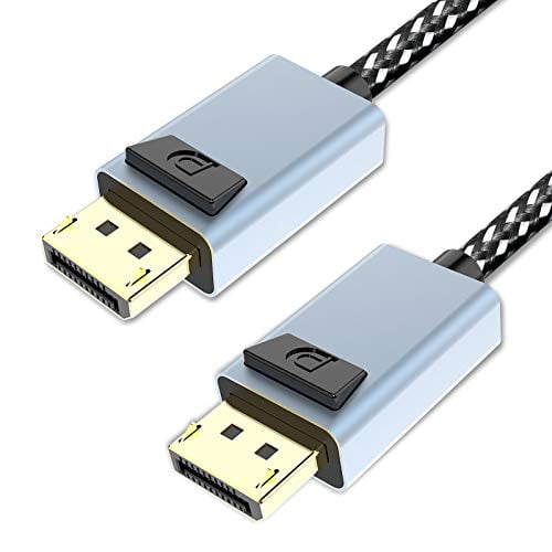 Displayport To Displayport Cable Benfei 6 Feet Dp To Dp Cable With Gold Plated Cord Nylon Braided Supports 4k 60hz 2k 144hz Compatible For Lenovo Dell Hp Asus And More Walmart Com Walmart Com