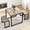 Gray, variant on Lofka 26" Dining Table Set for 2, Small Kitchen Table for Home Furniture, Dining Room, Black