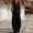 Black, variant on YYV Two Piece Sets for Women Summer Casual Two Piece Set Lapel Top and Wide Leg Pants Lounge Outfit Black XL
