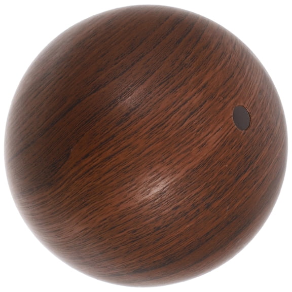 KONTONTY Brown Iron Orb Table Lamp Base Round Design with Stable Metal Construction