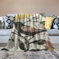 thumbnail image 5 of FCXZI Bird Flower Durable Soft Flannel Blanket, Reversible Cozy Blanket 30*40in, 5 of 7