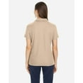 thumbnail image 3 of CORE365 CE112W Women's Fusion ChromaSoft™ Pique Polo-Stone-2XL, 3 of 6