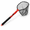 18" to 36" Handle, 17" x 19" Hoop-Lightweight Non-tangle Rubber Mesh, variant on S2 Slider Fishing Net Handle | Adjustable Extension Minimal Water Drag Design Foam Grip For Landing Nets