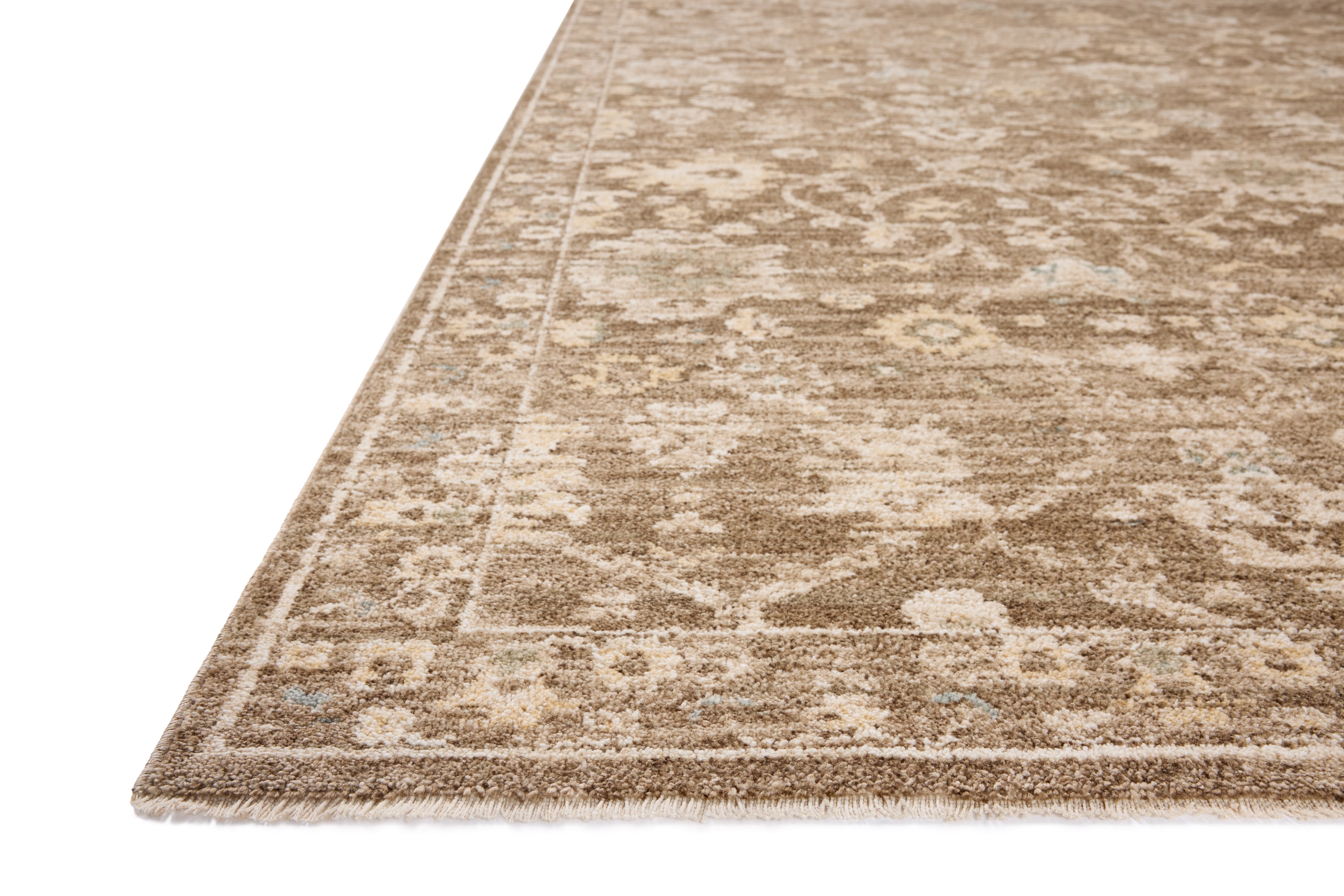 Chris Loves Julia x Loloi Palma Brown / Earth 2'-7" x 10'-0" Runner Rug