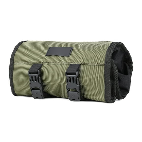 Yokua Motorcycle Tool Roll Bag Tool Small Tool Bag Wrench Organizer Pouch Wrap
