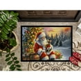 thumbnail image 3 of Carolines Treasures DAC4094JMAT 24 x 36 in. Unisex Chihuahua & Santa Claus Doormat, 3 of 5