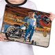 thumbnail image 2 of Placa Metal Vintage para Niña Pintura Hierro Rectangular Artística Pared 40x30cm, 2 of 9