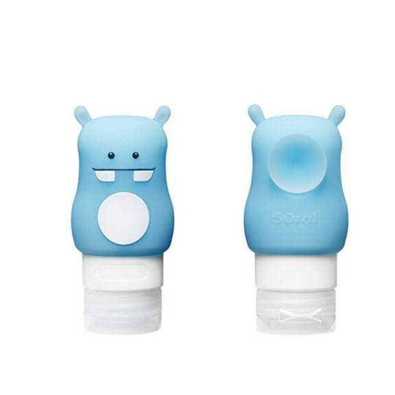 Hemoton  3 Pcs Portable Travel Bottle The Go Container Containers for Creams Clear Toiletries Bag