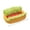 22In, variant on Hot Dog Shape Dog Bed, Open Design, Soft Washable Removable Pets Mat for Cats and Dogs Of All Sizes 22In