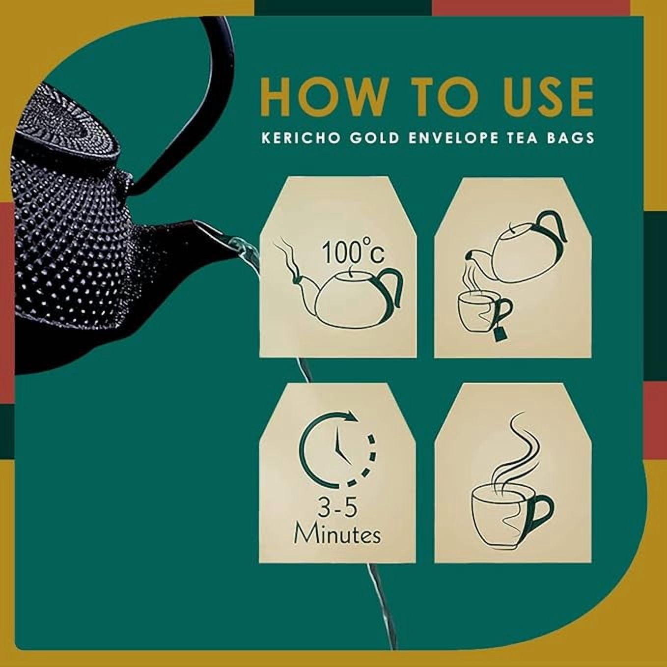 Kenya Kericho  Envelopes Tea Bags 100 Unit (Pack Of 10 Box)