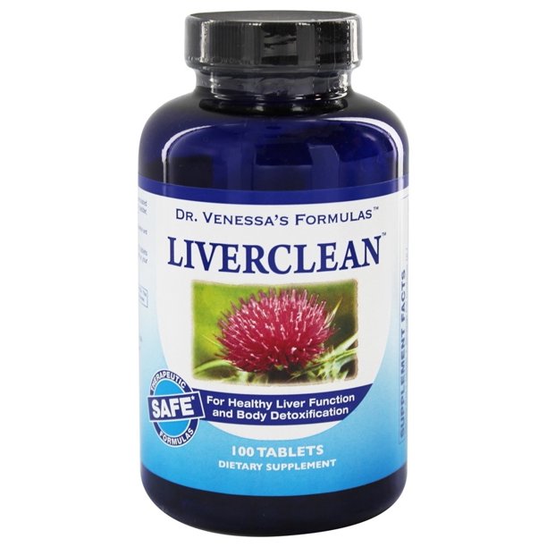 Dr. Venessa's Formulas Liver Clean 100 Tablets