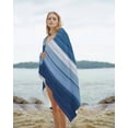 thumbnail image 2 of Blue Ombre Stripe Beach Towels Oversized Super Absorbent, Farmhouse Striped Modern Abstract Art Lightweight Bath Towel Quick Dry Sets For Bathroom/Pool/Rv Camping/Beach Play/Gym Room/Picnic 35"x70", 2 of 8
