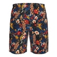 thumbnail image 6 of Naloa Orchids Flowers Men's Beach Shorts, Surfing shorts, Swim trunks, Quick Dry Swim Trunks for Surfing Beach Fun - Small, 6 of 9