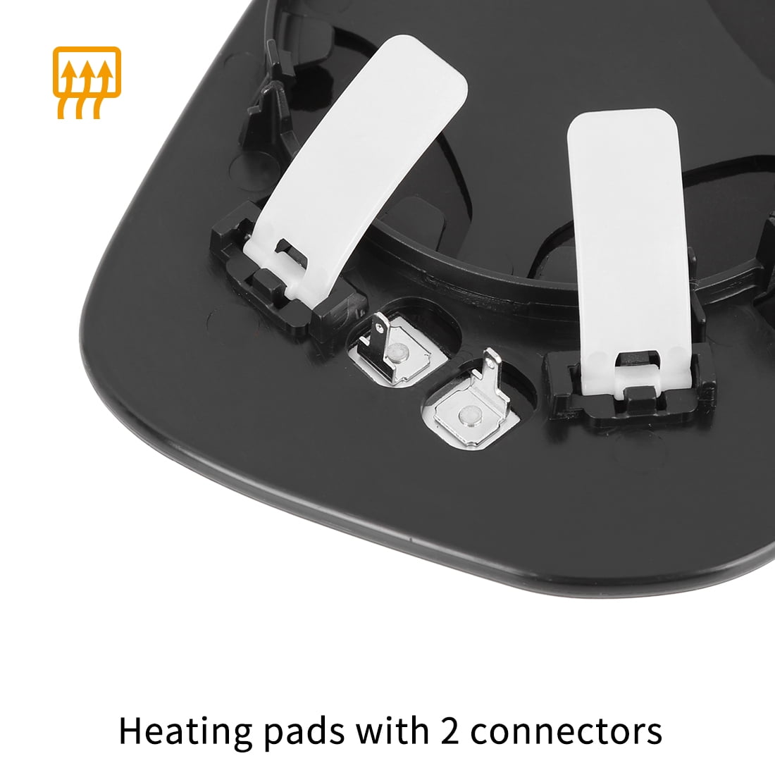 Unique Bargains Mirror Glass Heated Backing Plate Driver Side Rearview Mirrors